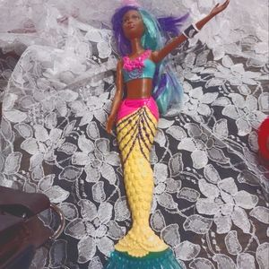 African American dreamtopia barbie doll